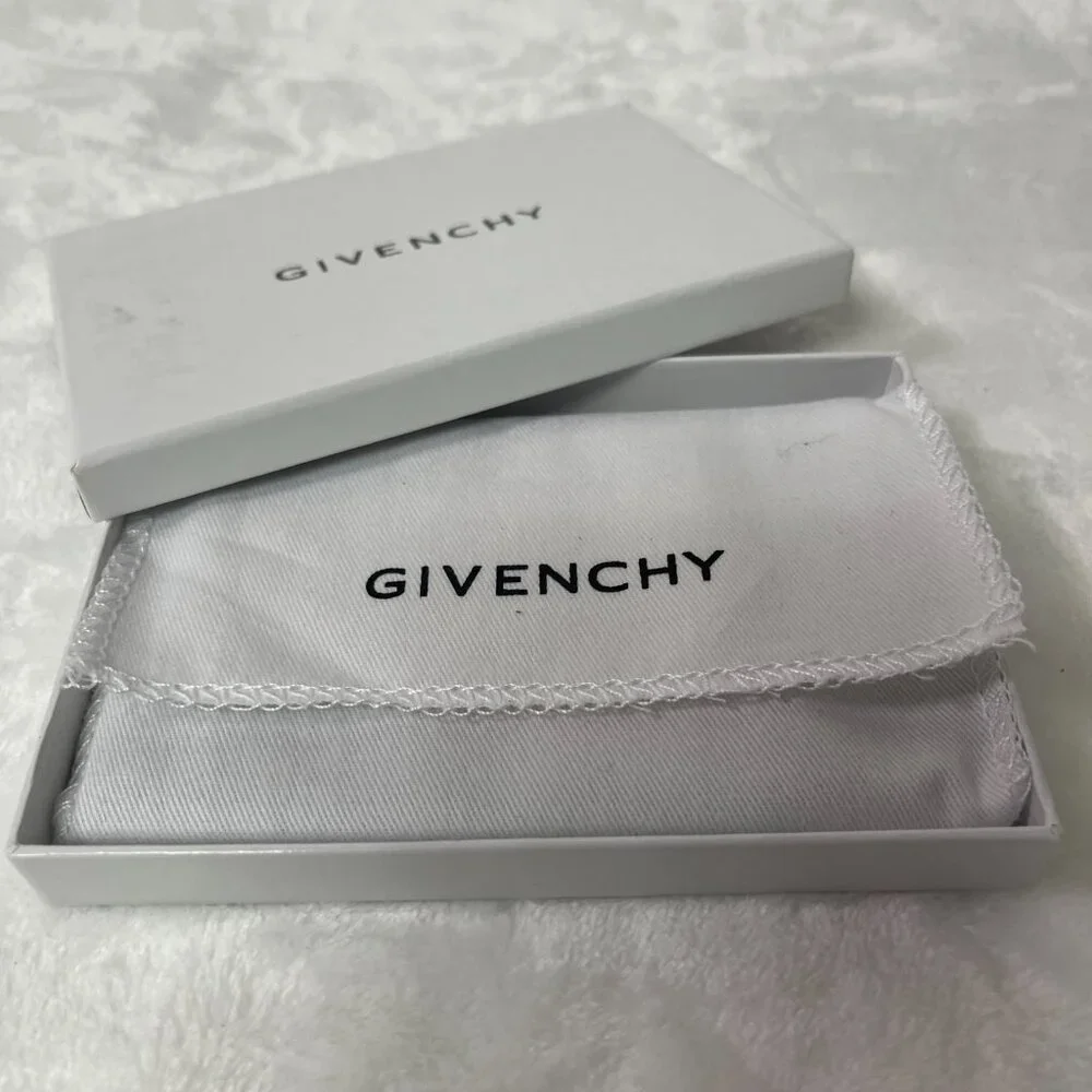 NIB Auc Givenchy Printed Bullseye Coated Canvas Phone Case